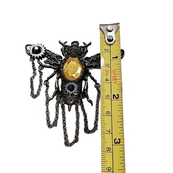 Gothic Steampunk Jewelry Costume Insect - Picture 3 of 5